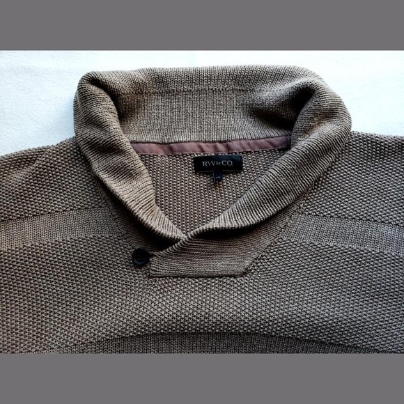 RW&CO Shawl Collar Sweater - Picture 6 of 9